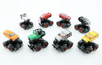 Машина инерционная KLX Raptor SUV Bigfoot 4WD в асс.