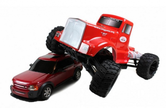 Радиоуправляемый монстр Himoto 1:10 Road Warrior Brushless 4WD 2.4 Ghz, электро, RTR