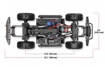 Радиоуправляемый краулер TRAXXAS TRX-4 Land Rover Defender 1/10 4WD Adventure Edition