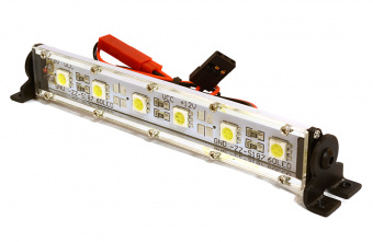 Подсветка LED на крышу (серебристая) 123х17х21мм