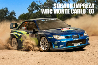 XXX 1/10 RC 4WD RTR Rally Car (2.4G) SUBARU IMPREZA WRC Monte Carlo 2007