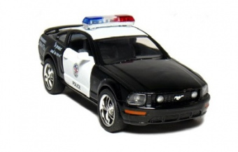 Машина Kinsmart FORD Mustang GT Police 1:38  инерционная