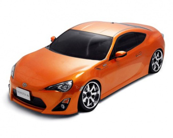 FXX-D 1/10 Scale 2WD RTR Electric Drift Car (2.4G) (brushless) TOYOTA FT-86 (orange)