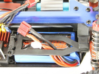 Радиоуправляемый монстр Remo Hobby SMAX Brushless UPGRADE V2.0 (синий) 4WD 2.4G 1/16 RTR