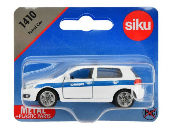 Легковой автомобиль Siku 1410RUS Полиция, белый