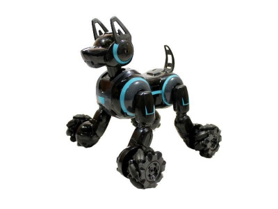 Робот собака-перевертыш SYRCAR 666-800A Stunt Dog с пультом в виде наручных часов