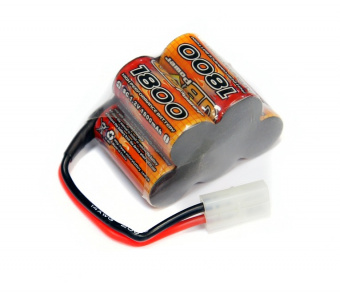 Бортовое питание NiMh 1800мАч 6.0В (разъем Tamiya)