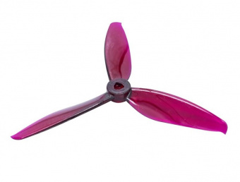 Пропеллер Gemfan WinDancer 5043 3-х лопастной (Clear Purple) 2 пары