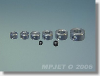 Стопорная шайба крепления колеса 3мм, алюминий, MPJet, 4шт.