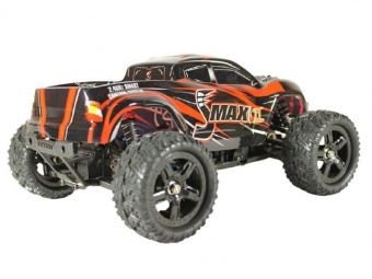 Радиоуправляемый монстр Remo Hobby SMAX Brushless V2.0 (красный) 4WD 2.4G 1/16 RTR