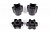 Хексы для Axial Wraith Spawn, SCX10 Jeep Wrangler C/R