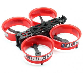 Рама FPV квадрокоптера Reptile CLOUD-149 3'' (RED)