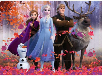 Пазл Ravensburger Холодное средце. Магия леса 100 эл.
