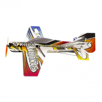 Самолет для сборки E210 SAKURA (EPP) KIT+Motor+Servo+BATT+RX152E   (S-FHSS / 2S7A ESC)