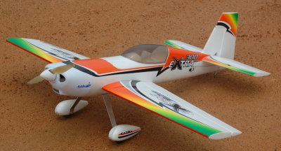Самолет HobbySky Extra 300 RTF (orange) 2.4Ггц