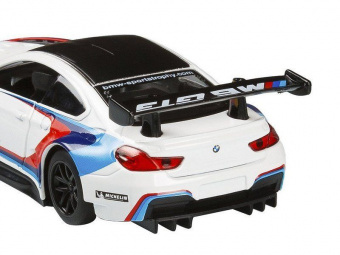 Машина АВТОПАНОРАМА BMW M6, 1/44, белый, инерция, откр. двери, в/к 17,5*12,5*6,5 см