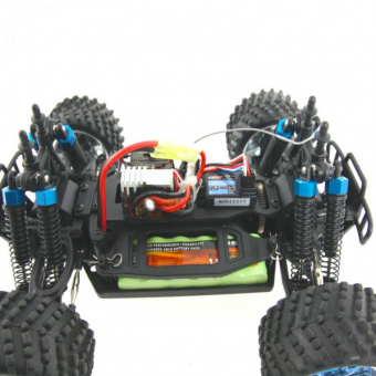 Радиоуправляемый внедорожник HSP Electric Off-Road KidKing 4WD 1:16 - 94186-18693 - 2.4G