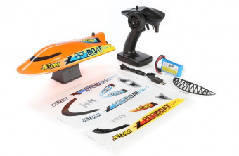 Радиоуправляемый катер ProBoat Jet Jam 12 Pool Racer (оранжевый) RTR