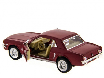 Машина Kinsmart ''FORD MUSTANG'' инерция (1/12шт.) 1:36 б/к