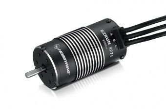 Бесколлекторный бессенсорный мотор EZRUN SL 4274 / 2200KV BLACK V1 для Short Course и монстров масшт