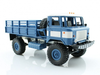 Р/У машина WPL Газ 66 грузовая (синяя) 1/16+акб 2.4G RTR