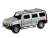 Машина ''АВТОПАНОРАМА'' Hummer H3, серебряный, 1/32, свет, звук, инерция, в/к 17,5*13,5*9 см Машина ''АВТОПАНОРАМА'' Hummer H3, серебряный, 1/32, свет, звук, инерция, в/к 17,5*13,5*9 см
