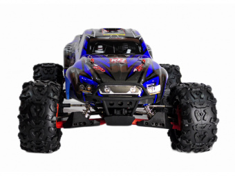 Радиоуправляемый монстр Remo Hobby Dinosaurs Master Brushless UPGRADE PLUS (синий) 4WD 2.4G 1/8 RTR