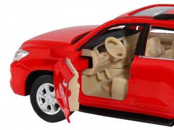 Машина ''АВТОПАНОРАМА'' Lexus LX570, красный, 1/32, свет, звук, инерция, в/к 17,5*13,5*9 см