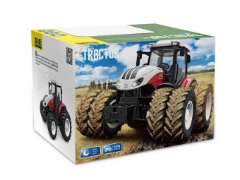 Р/У фермерский трактор Korody, двойные колеса 1/24 2.4G 6CH RTR