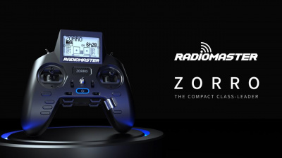 Аппаратура управления RadioMaster Zorro ELRS версия (+АКБ 18350 2шт)