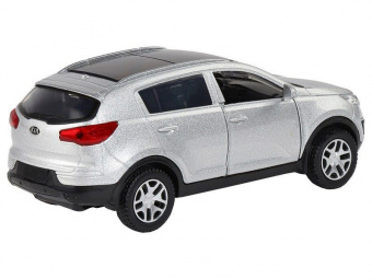 Машина ''АВТОПАНОРАМА'' KIA SPORTAGE R, серебряный, 1/39, инерция, в/к 17,5*12,5*6,5 см