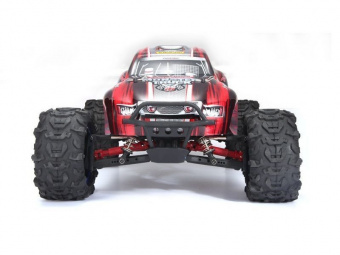 Радиоуправляемый монстр Remo Hobby Dinosaurs Master Brushless (красный) 4WD 2.4G 1/8 RTR