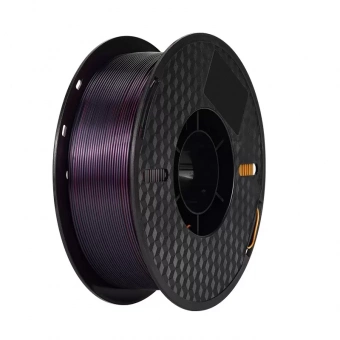Филамент Kingroon PLA Tri Color Silk Golden-Purple-Red-Black 1.75mm 1KG