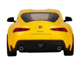 Машина АВТОПАНОРАМА Toyota Supra [US], 1/31, желтый, откр. двери, свет, звук, в/к 18*9*13,5 см