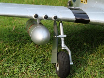 Р/У самолет Top RC P-51D (желтая раскраска) 750мм PNP