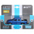Машина АВТОПАНОРАМА Volkswagen Amarok, синий, 1/46, инерция, откр. двери, в/к 17,5*12,5*6,5 см
