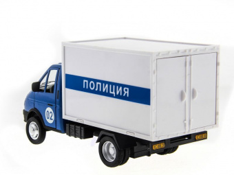 Машина ''АВТОПАНОРАМА'' ГАЗель (полиция) 1/28, в/к 24*14*12 см