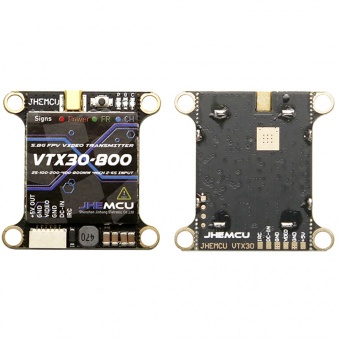 Видеопередатчик JHEMCU VTX30-800 5,8Ghz 40CH IRC PIT/25/100/200/400/800mW (RP-SMA)
