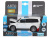 Машина ''АВТОПАНОРАМА'' Mitsubishi Pajero 4WD Tubro, белый, 1/33, свет, звук, в/к 17,5*13,5*9 см