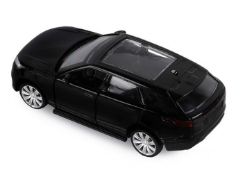Машина ''АВТОПАНОРАМА'' Land Rover Range Rover Velar, черный, 1/42, инерция, в/к 17,5*12,5*6,5 см