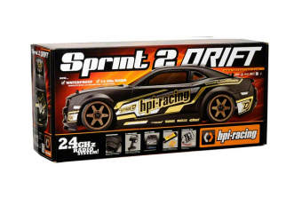Радиоуправляемые автомобиль HPI 1:10 Sprint 2 Drift Camaro 4WD 2.4 Ghz, электро, RTR