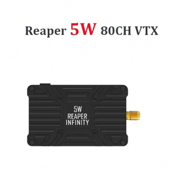 Видеопередатчик Foxeer Reaper Infinity 4.9 - 6 Ghz 5W 80 Ch