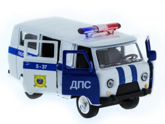 Машина ''АВТОПАНОРАМА'' инерц. УАЗ (ДПС) 1/50, в/к 12*7*5,5 см