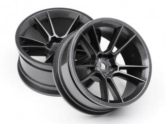 Диски туринг 1/10 FIVE:AD S5:F 26мм GUNMETAL (6мм OFFSET /2шт)