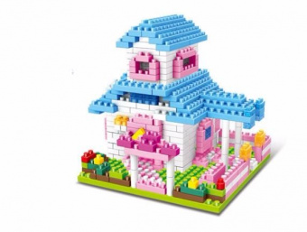 Конструктор из блоков Blue Heart VILLA (YZ038)
