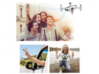Радиоуправляемый квадрокоптер Syma W1 brushless с FPV трансляцией Wi-Fi, барометр, GPS, 6-AXIS, 2.4G RTF