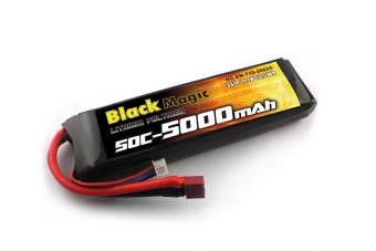 LiPo 11,1V(3S) 5000mAh 50C Deans plug