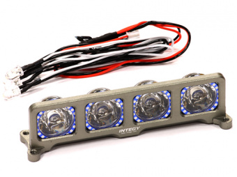 Подсветка LED (4) на крышу (оруж-син) для моделей 1/10, 1/8, 1/5