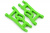 Front A-arms (2) Offset-Compensating, Green Front A-arms (2) Offset-Compensating, Green