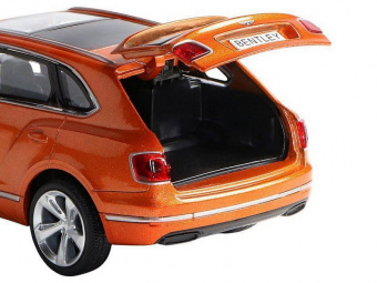 Машина ''АВТОПАНОРАМА'' Bentley Bentayga, оранжевый, 1/34, свет, звук, инерция, в/к 17,5*13,5*9 см